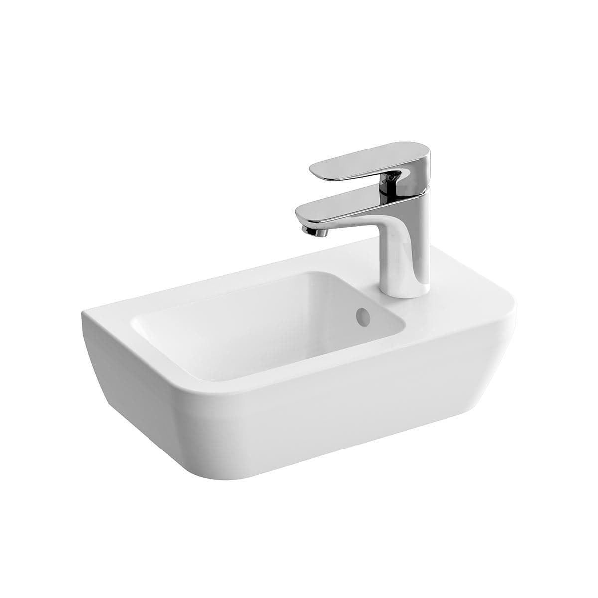 Umývátko Vitra Integra 37x22 cm otvor pro baterii vpravo 7091-003-0029 Vitra