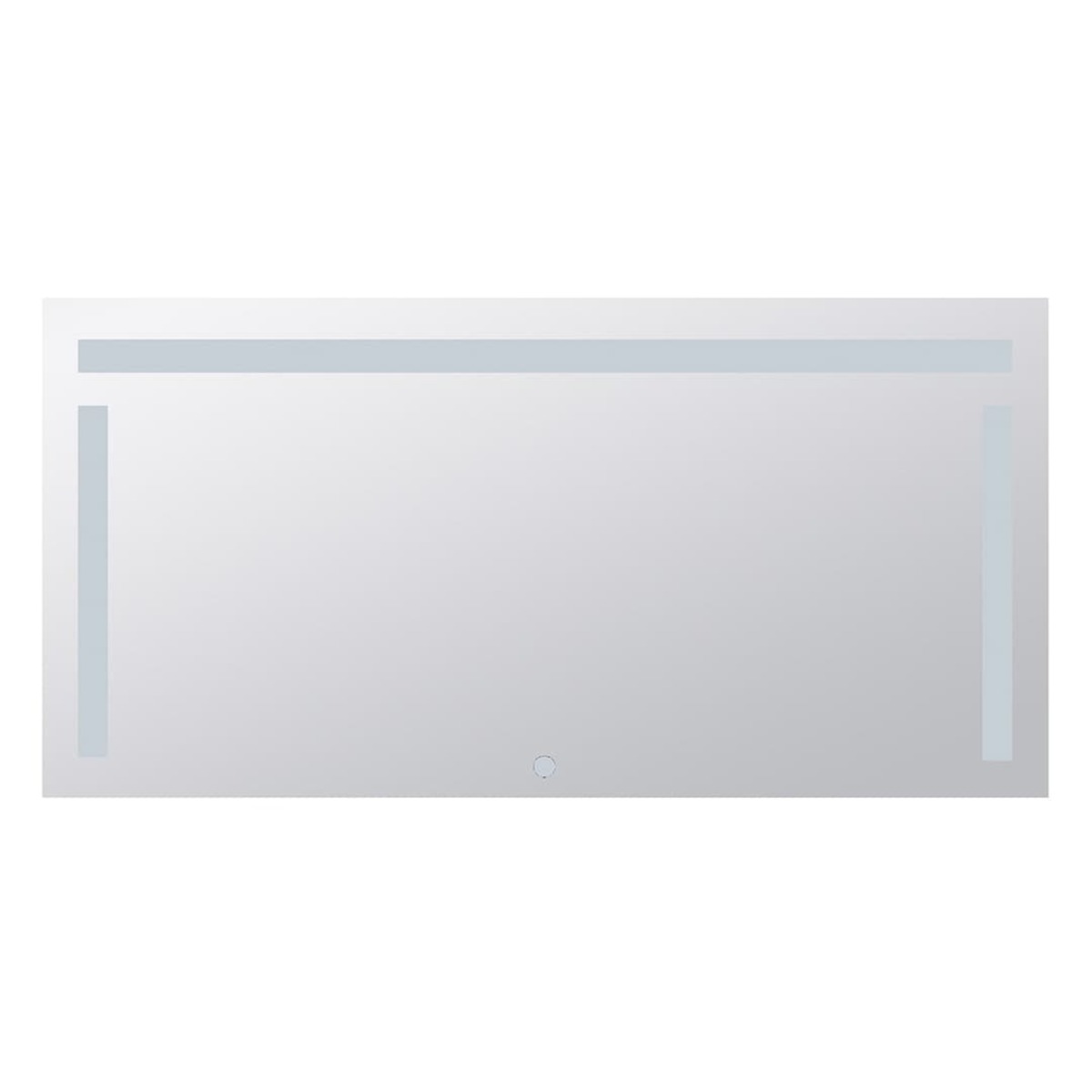 Zrcadlo Bemeta s osvětlením a dotykovým senzorem hliník/sklo 101401157 Bemeta