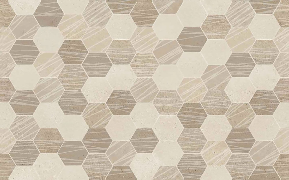 Dekor Ceramika Color Clara beige 25x40 cm lesk CLARABEDEK Ceramika Color