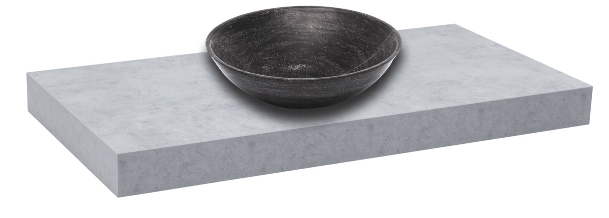 Deska pod umyvadlo bez umyvadla Naturel Dolce 130x8x50 cm beton mat DO13050BE Naturel