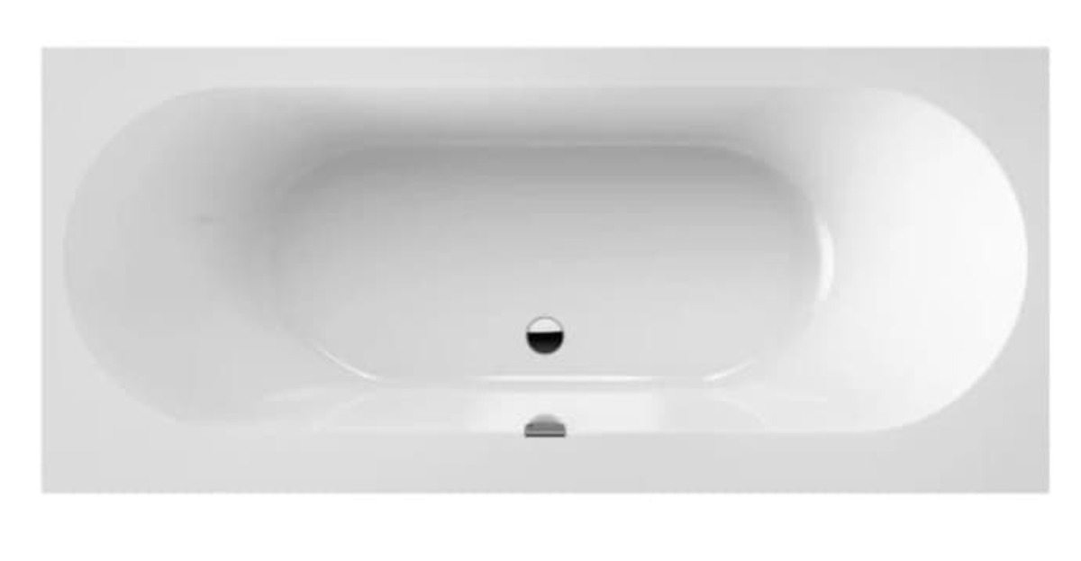 Obdélníková vana Villeroy & Boch Oberon 80x180 cm akrylát levá i pravá alpská bílá UBQ180OBR2DV-01 NO BRAND