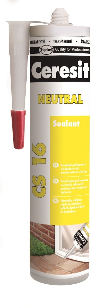 Silikon Ceresit CS 16 šedá 300 ml CS16S Ceresit