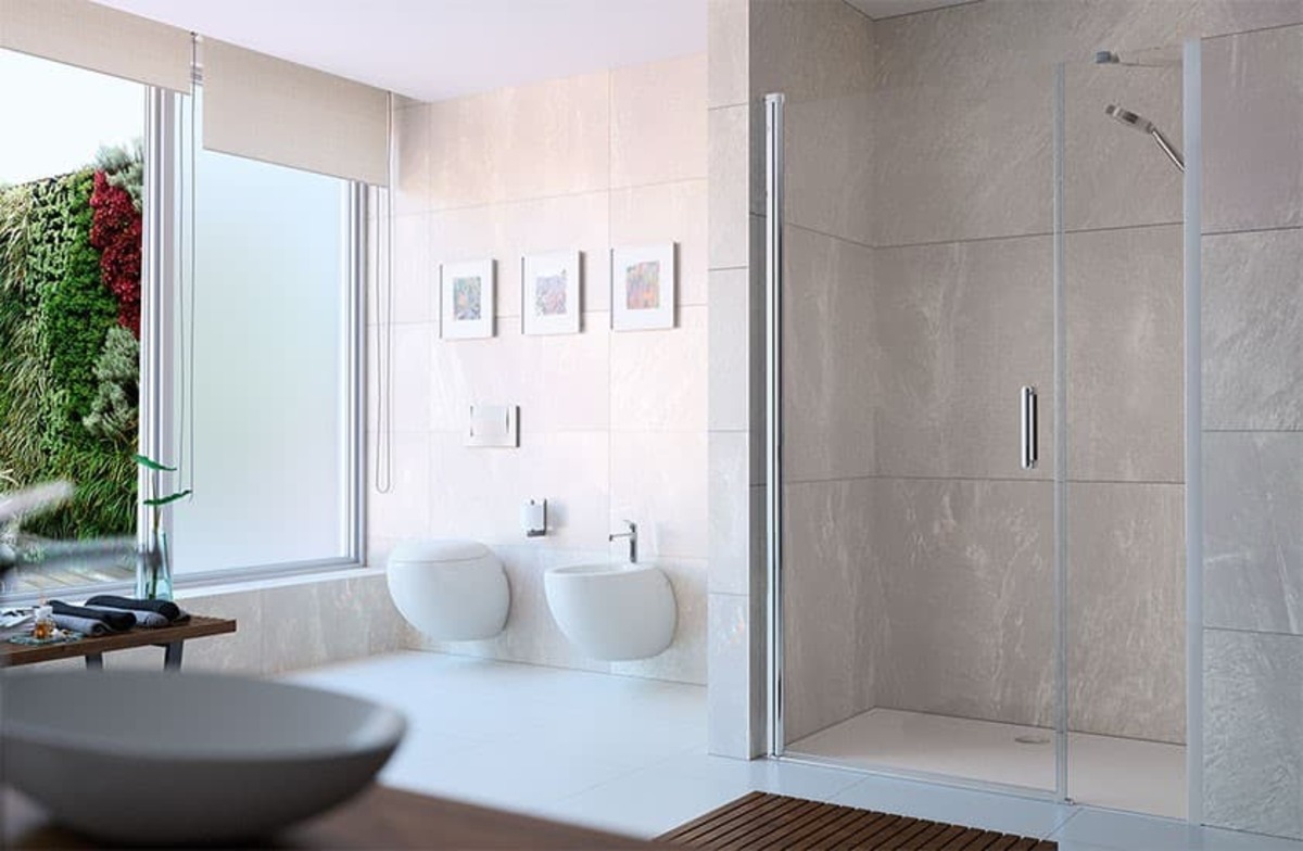 Křídl. dveře protiseg. do niky Design Pure Huppe