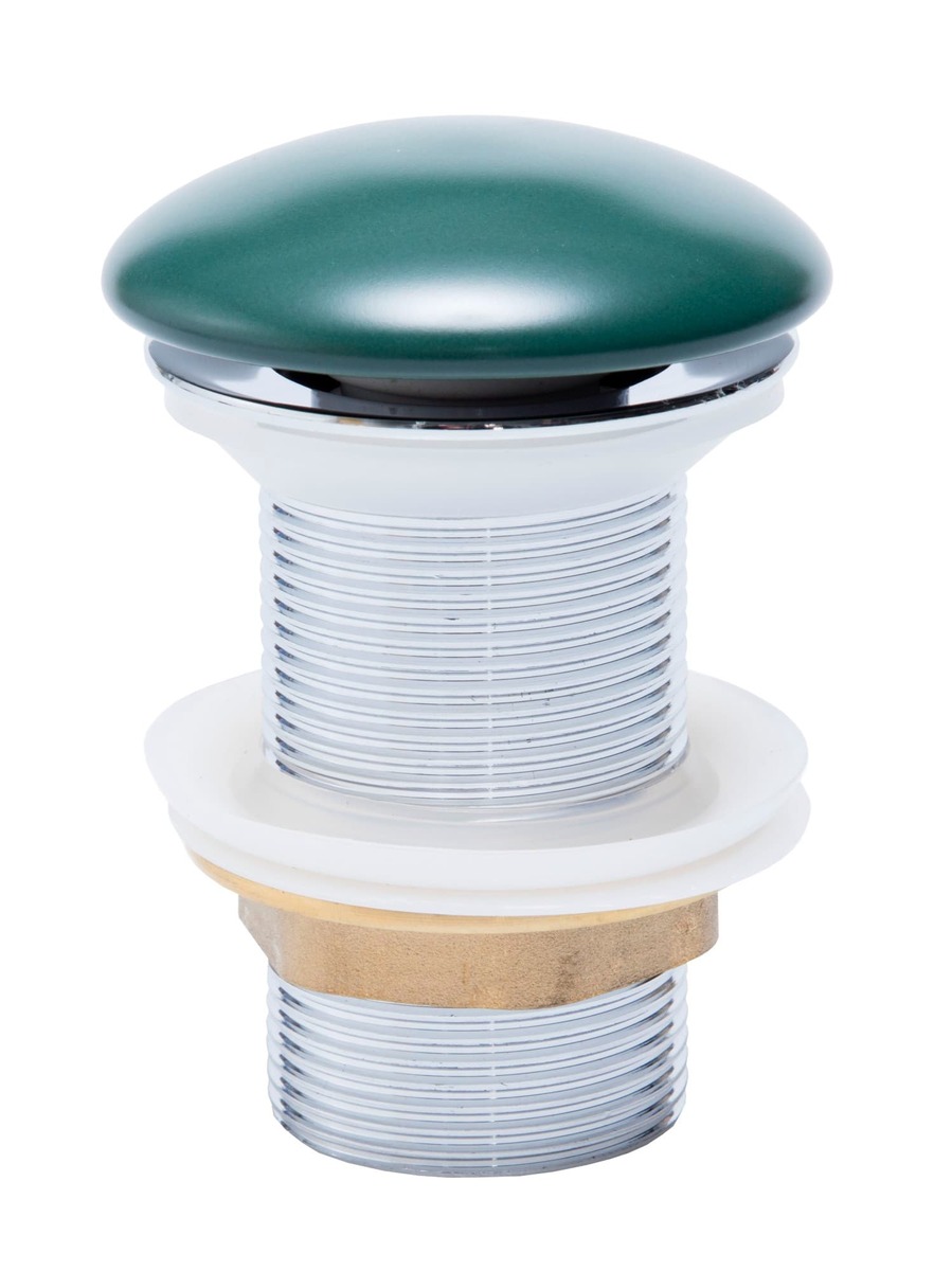 Průtočný umyvadlový vtok Swiss Aqua Technologies Infinitio 5/4" tmavě zelená PZATKADGEM SAT