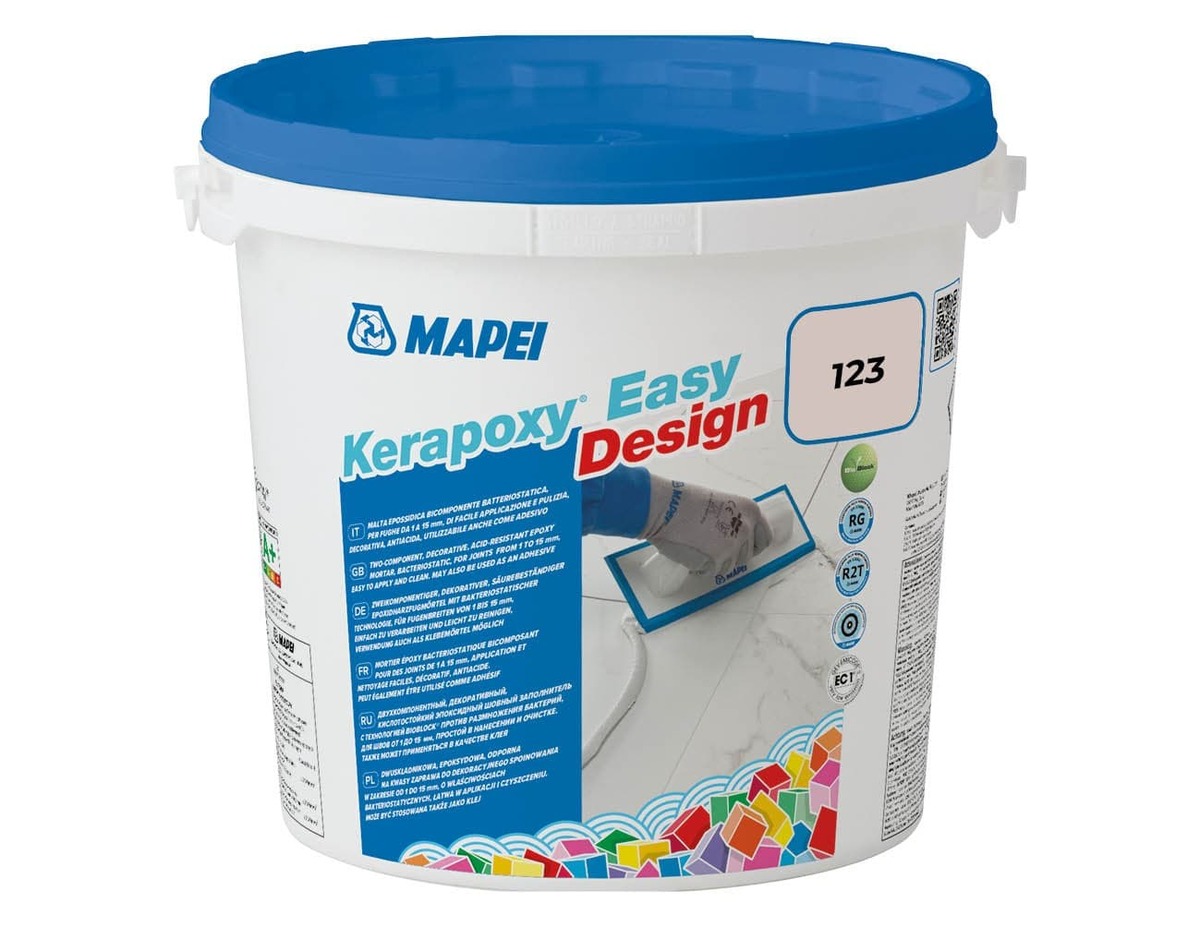 Spárovací hmota Mapei Kerapoxy Easy Design antická bílá 3 kg R2T MAPXED3123 Mapei