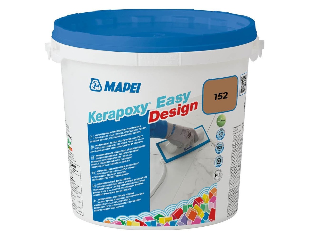 Spárovací hmota Mapei Kerapoxy Easy Design lékořicová 3 kg R2T MAPXED3152 Mapei