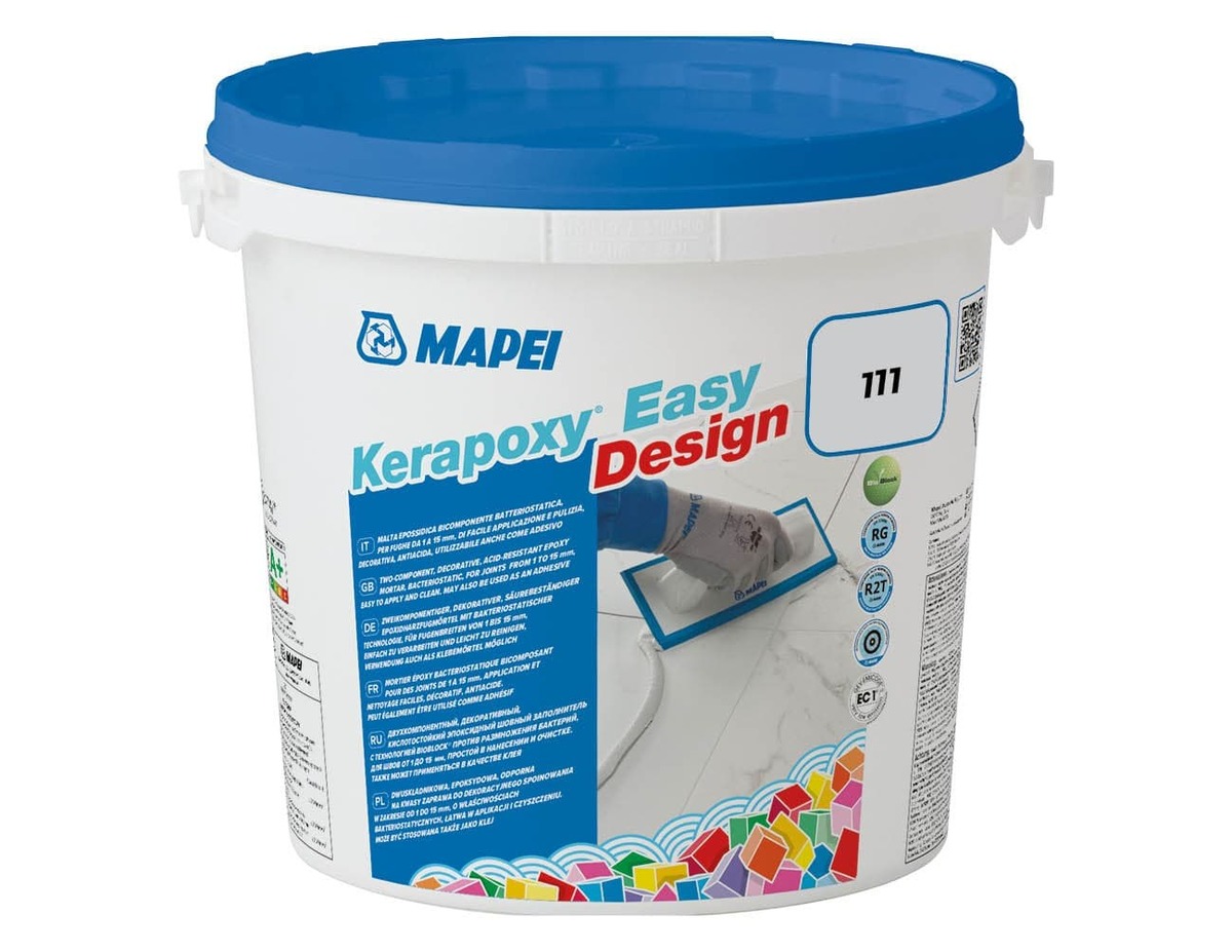 Spárovací hmota Mapei Kerapoxy Easy Design stříbrošedá 3 kg R2T MAPXED3111 Mapei