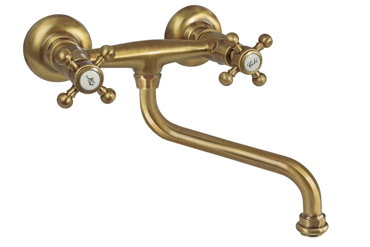 Umyvadlová baterie Paffoni Belinda s otočným raménkem 150 mm bronz FBLV161BR Paffoni