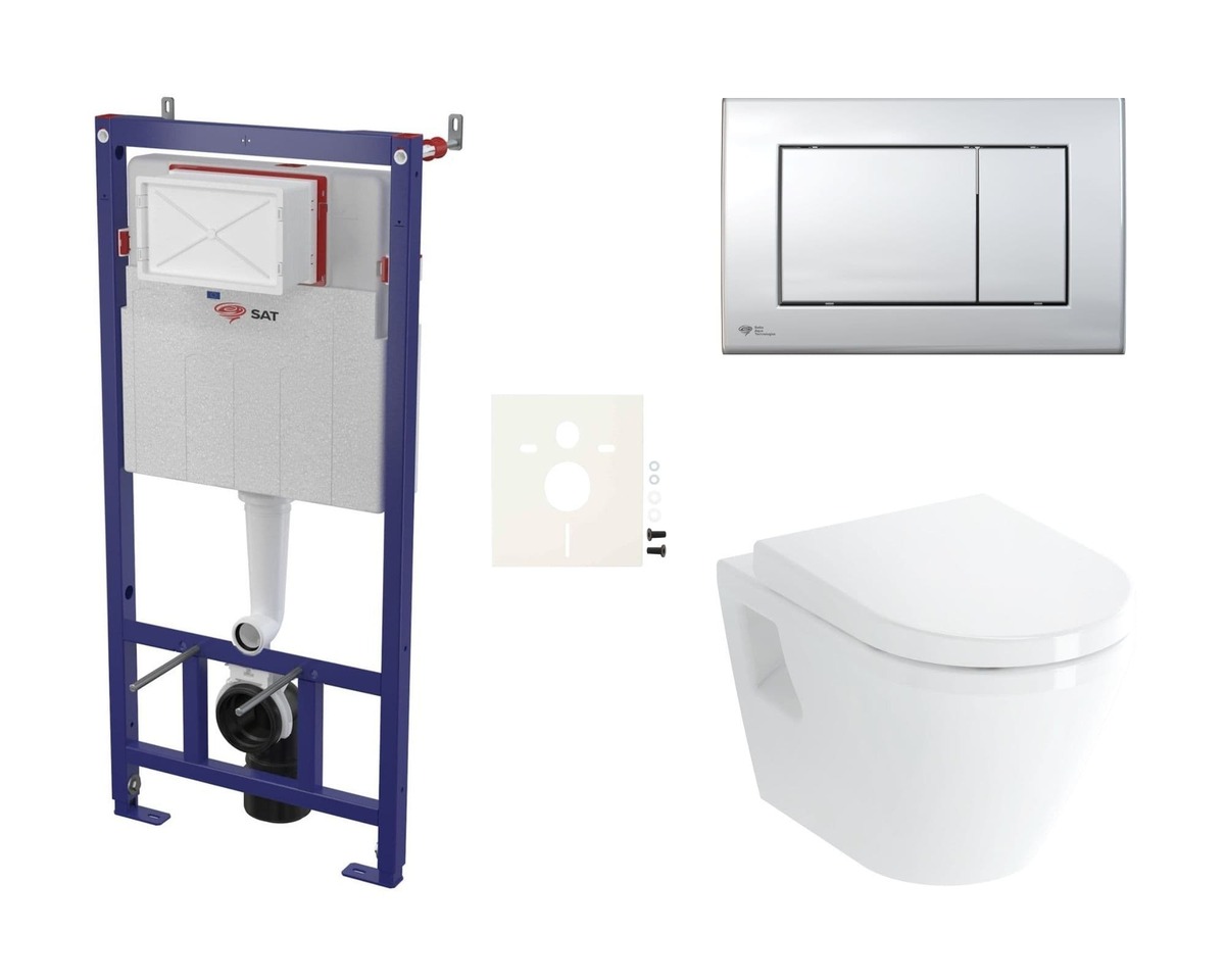 Závěsný wc set do lehkých stěn / předstěnová Vitra Integra SIKOSSINTBO21K NO BRAND