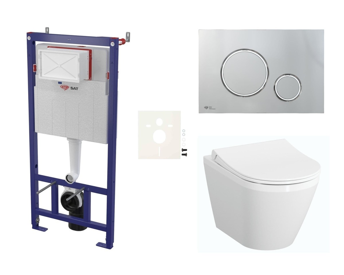 Závěsný wc set do lehkých stěn / předstěnová Vitra Integra SIKOSSINTRESU71K NO BRAND