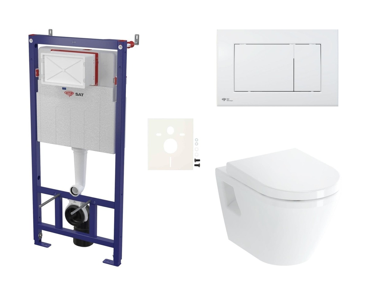 Závěsný wc set do lehkých stěn / předstěnová Vitra Integra SIKOSSINTSC20K NO BRAND