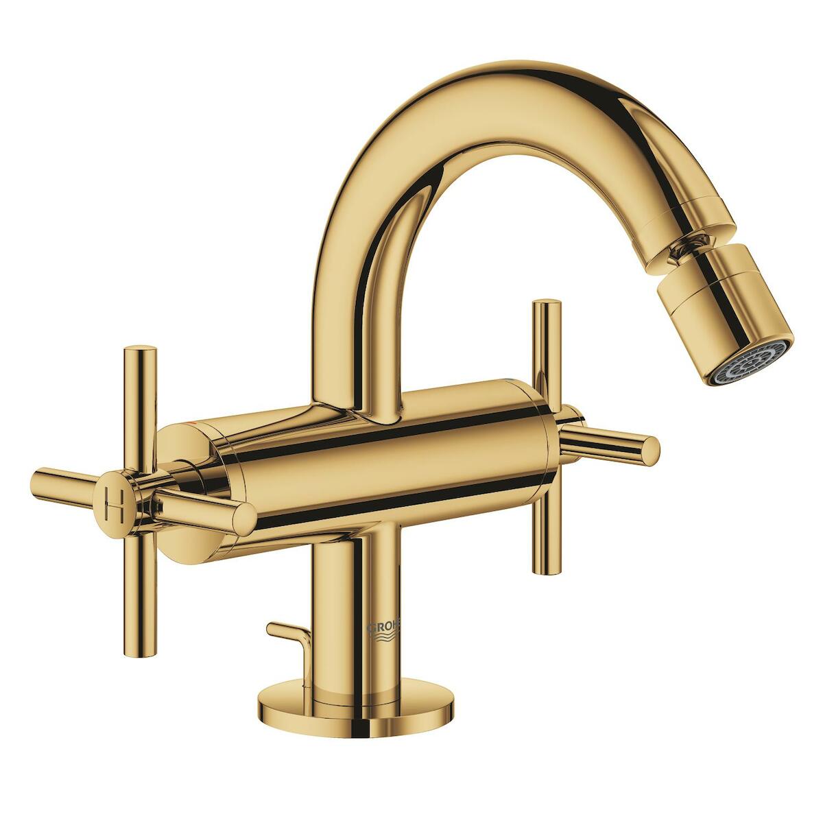 Bidetová baterie Grohe Atrio s výpustí Cool Sunrise 24027GL3 Grohe