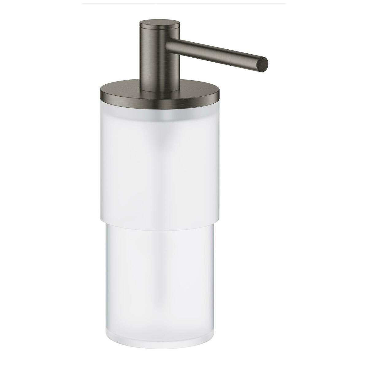 Dávkovač mýdla Grohe Atrio kartáčovaný Hard Graphite 40306AL3 Grohe