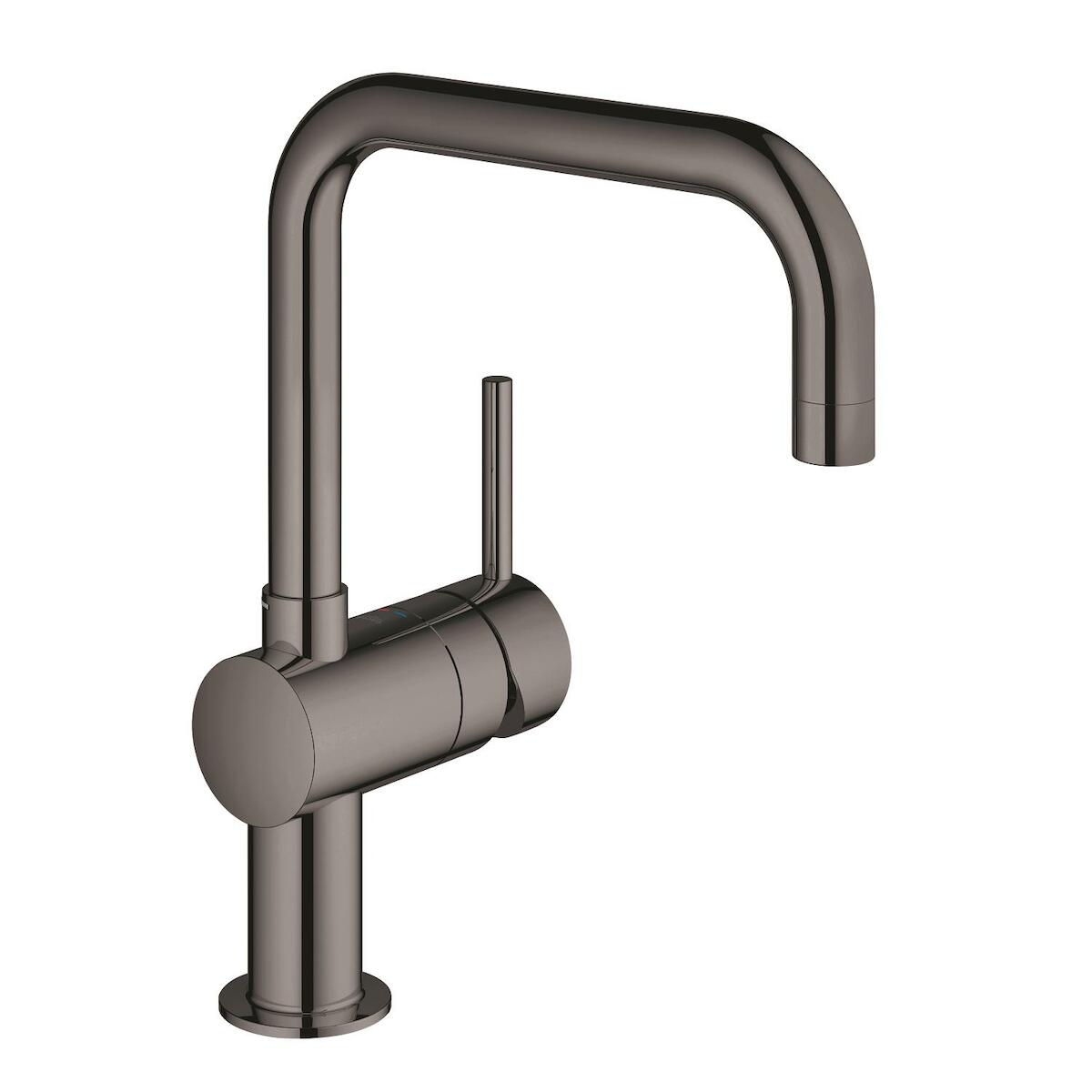 Dřezová baterie Grohe Minta s otočným raménkem Hard Graphite 32488A00 Grohe