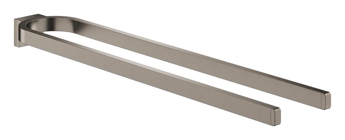 Držák ručníků Grohe Selection kartáčovaný Hard Graphite 41059AL0 Grohe