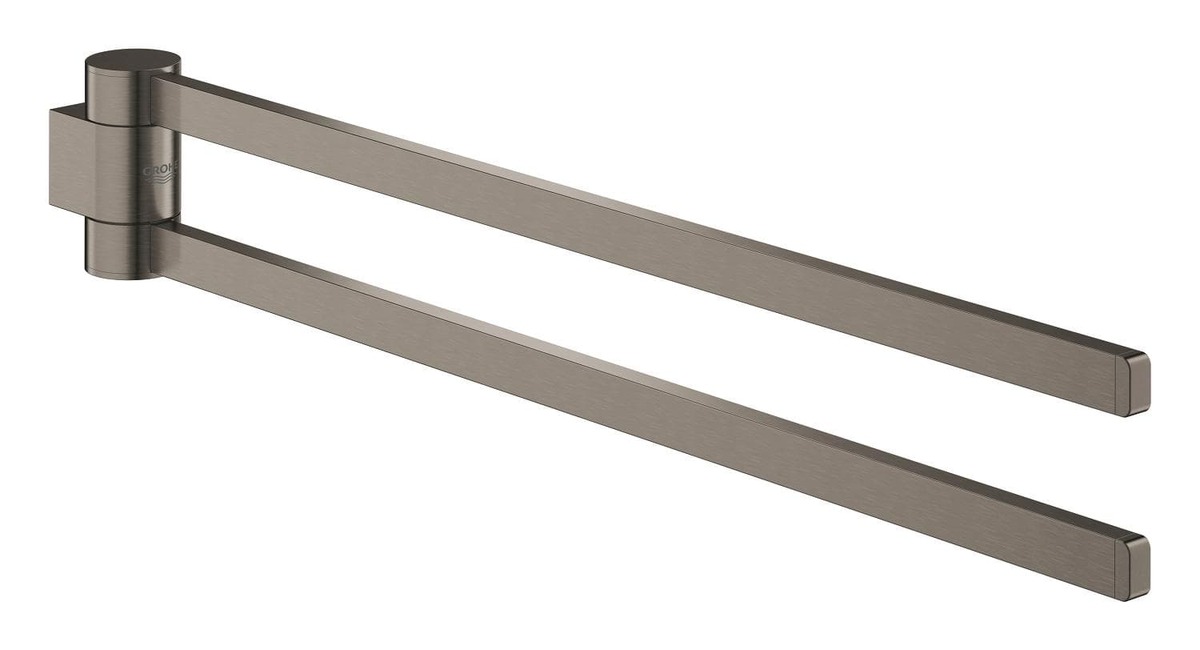 Držák ručníků Grohe Selection kartáčovaný Hard Graphite 41063AL0 Grohe