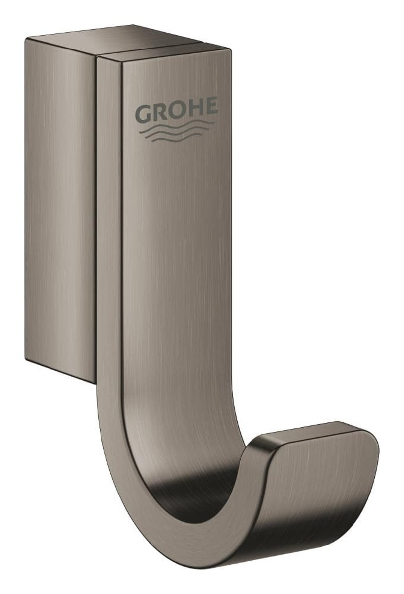 Háček Grohe Selection kartáčovaný Hard Graphite 41039AL0 Grohe