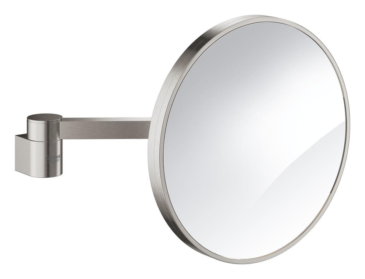 Kosmetické zrcátko Grohe Selection sklopné supersteel 41077DC0 Grohe