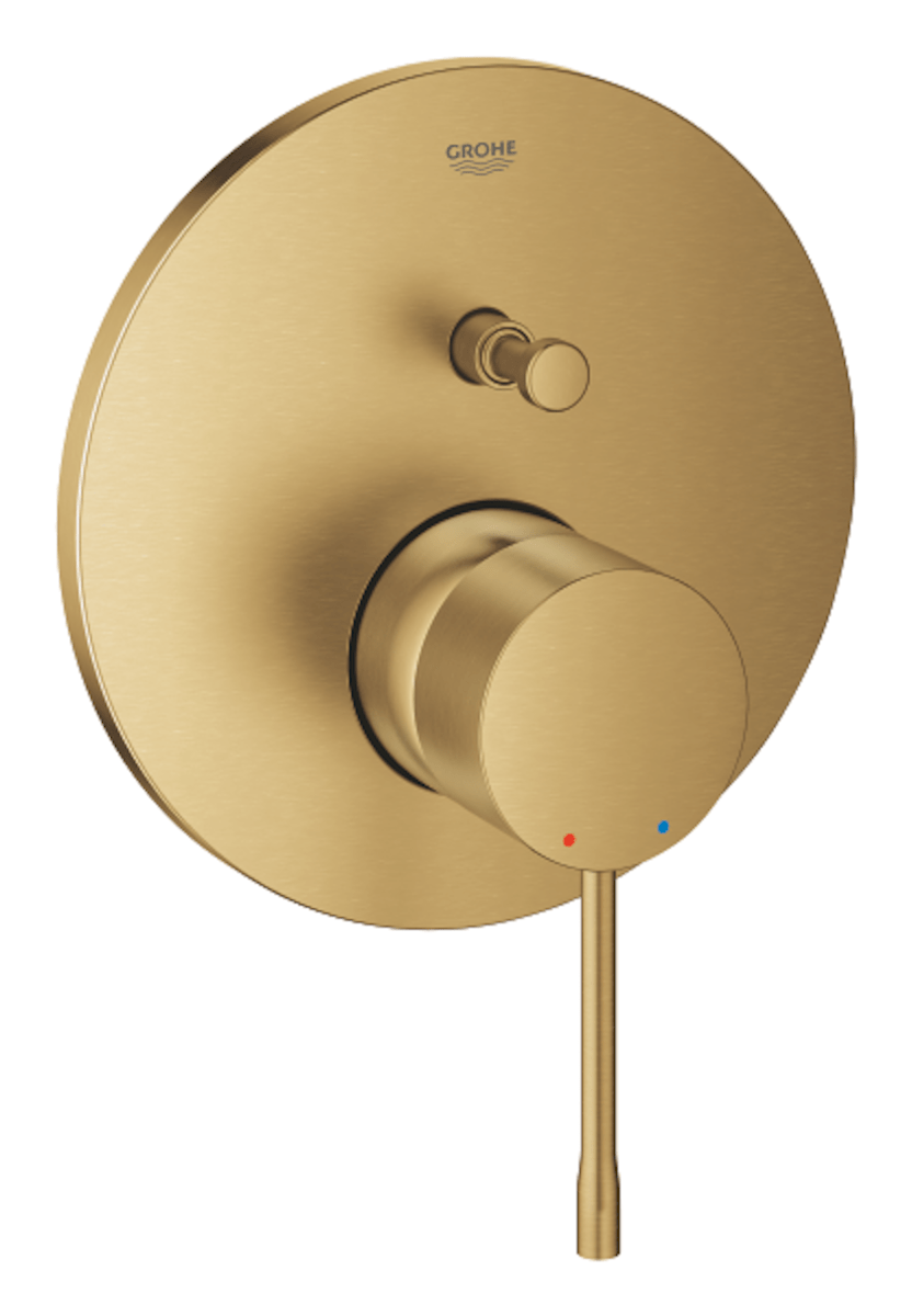 Sprchová baterie Grohe Essence New bez podomítkového tělesa Brushed Cool Sunrise 24058GN1 Grohe
