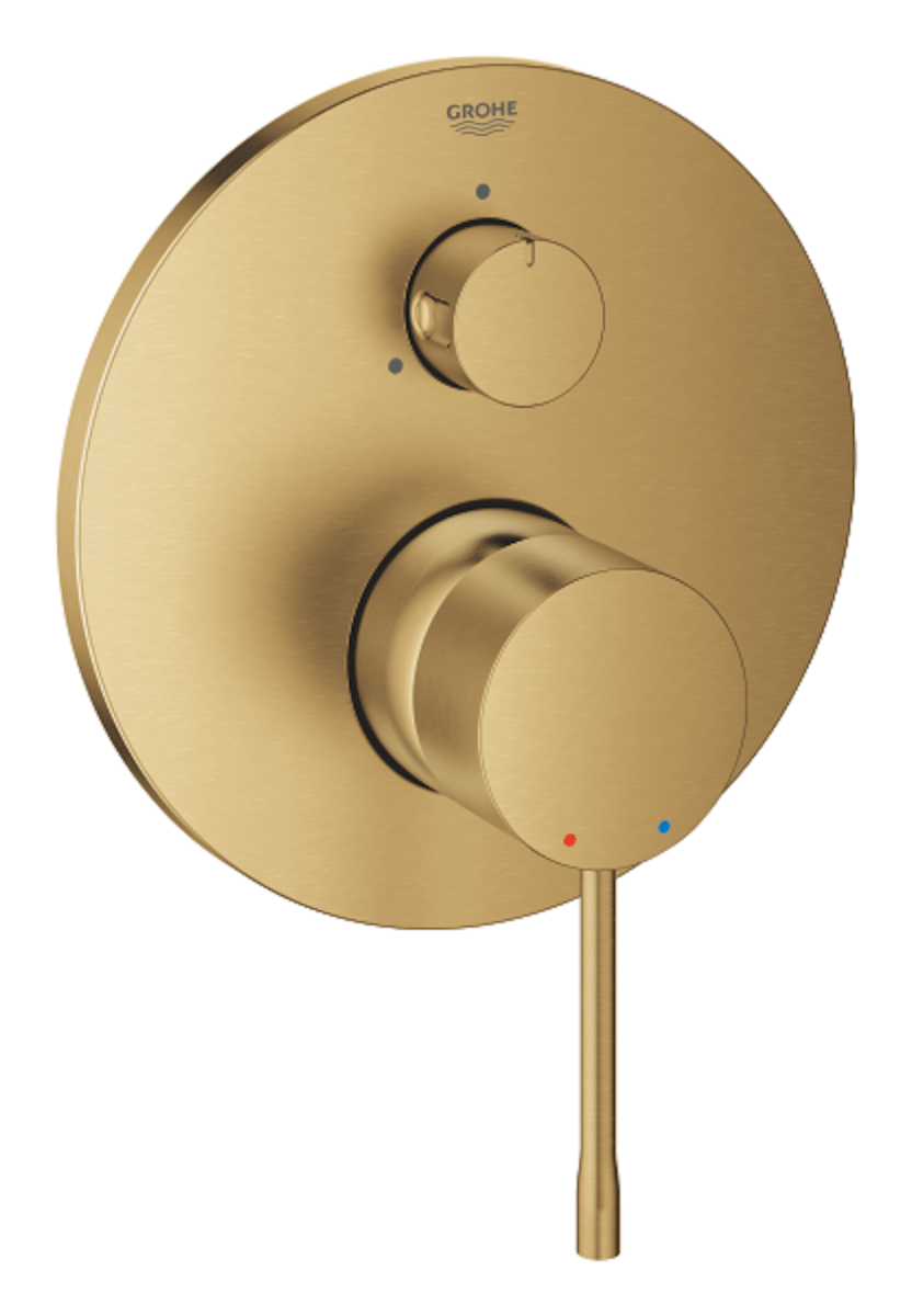 Sprchová baterie Grohe Essence New bez podomítkového tělesa Brushed Cool Sunrise 24092GN1 Grohe