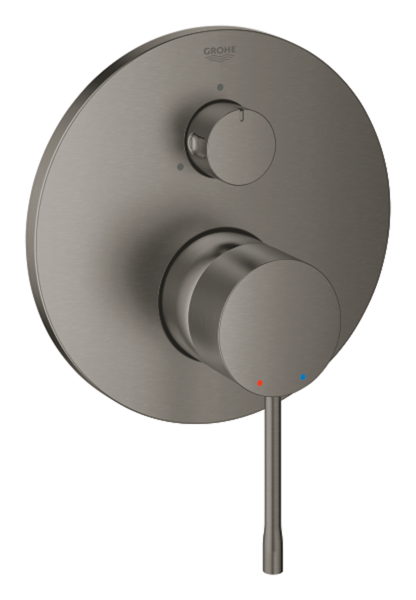 Sprchová baterie Grohe Essence New bez podomítkového tělesa Brushed Hard Graphite 24092AL1 Grohe