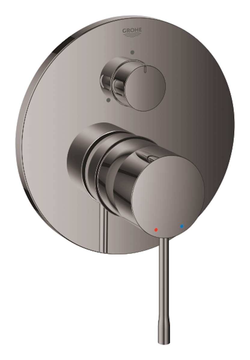 Sprchová baterie Grohe Essence New bez podomítkového tělesa Hard Graphite 24092A01 Grohe