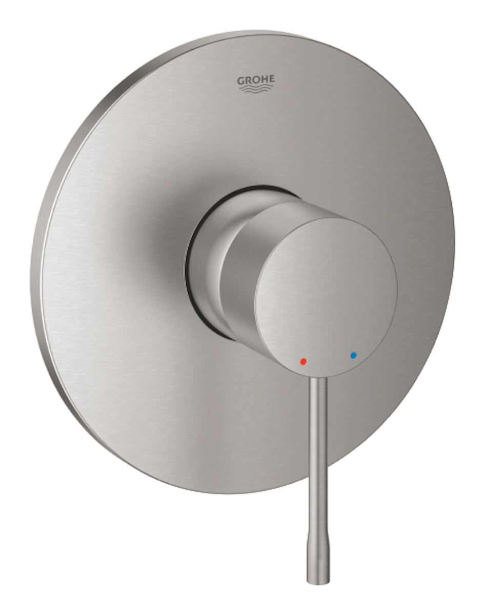 Sprchová baterie Grohe Essence New bez podomítkového tělesa supersteel 24057DC1 Grohe