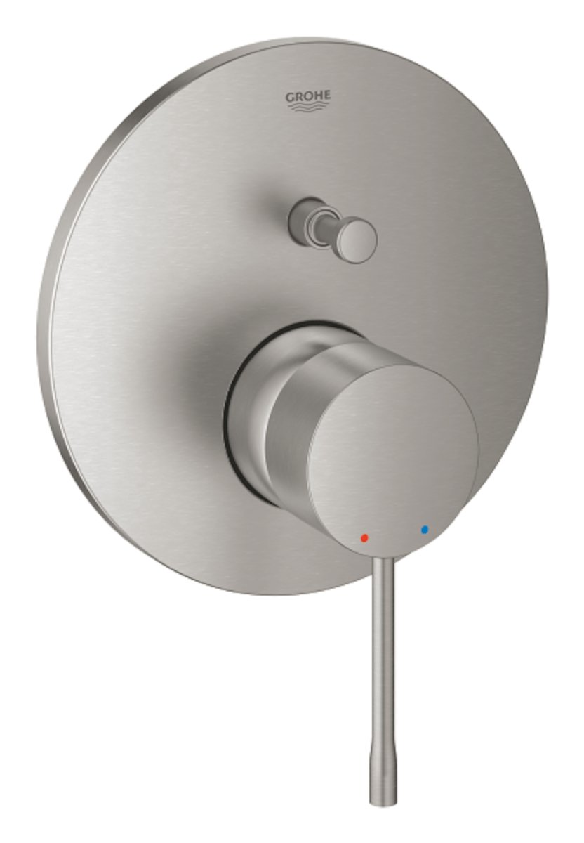 Sprchová baterie Grohe Essence New bez podomítkového tělesa supersteel 24058DC1 Grohe