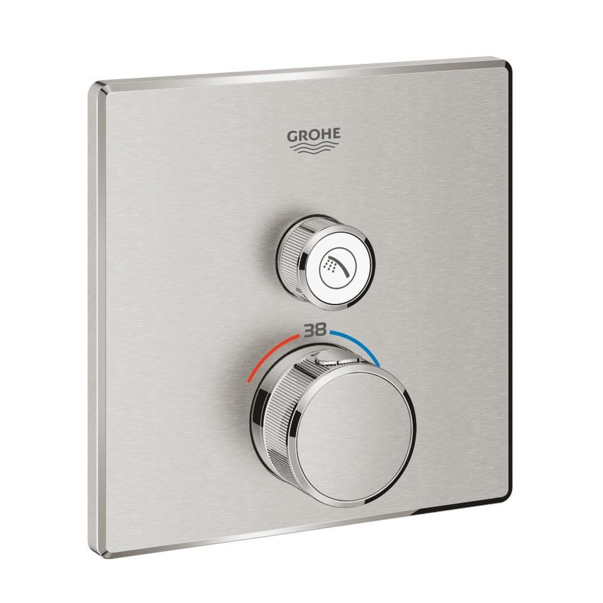 Sprchová baterie Grohe Smart Control bez podomítkového tělesa supersteel 29123DC0 Grohe