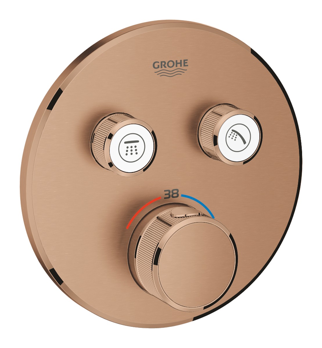 Termostat Grohe Smart Control s termostatickou baterií Brushed Warm Sunset 29119DL0 Grohe
