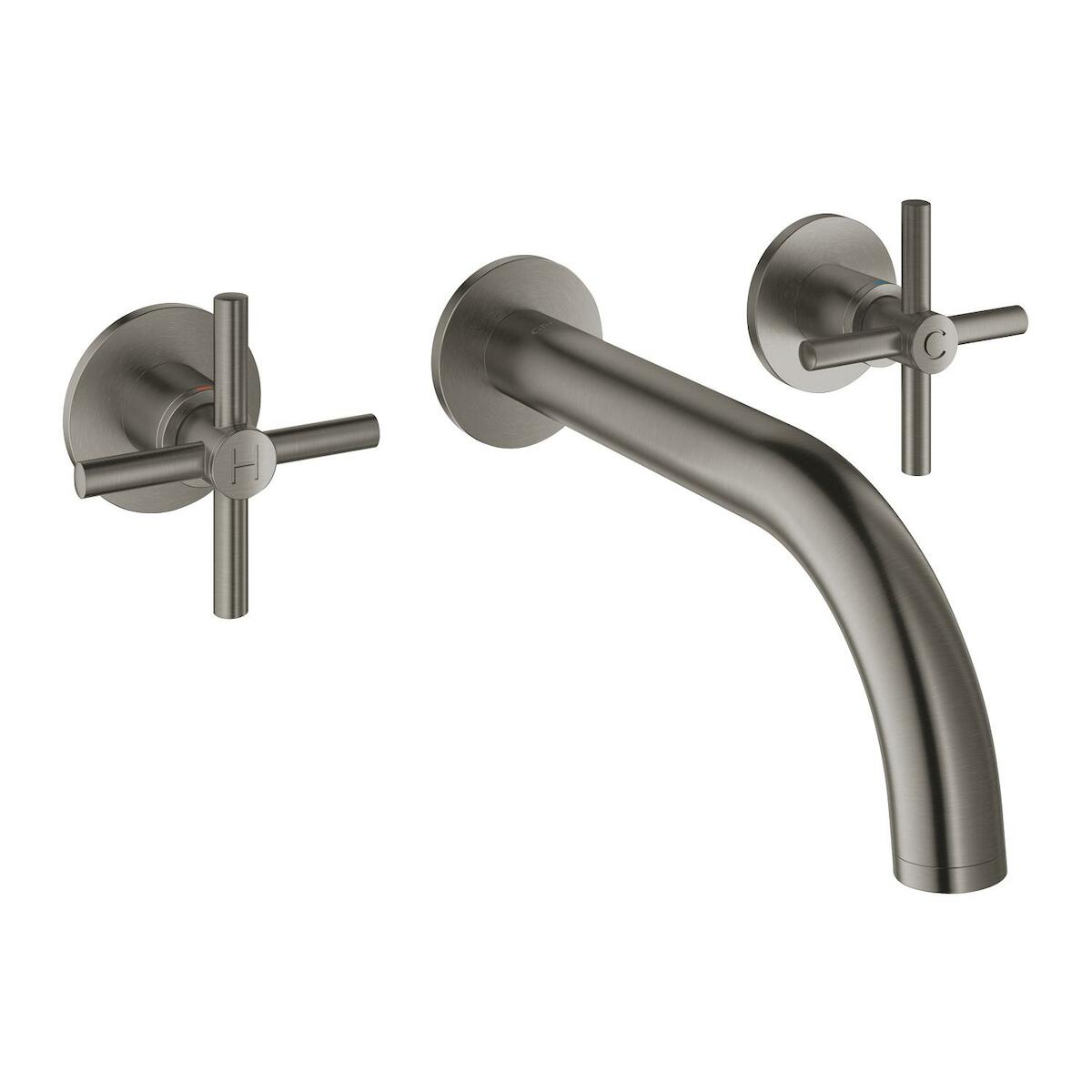 Umyvadlová baterie Grohe Atrio bez podomítkového tělesa Brushed Hard Graphite 20164AL3 Grohe
