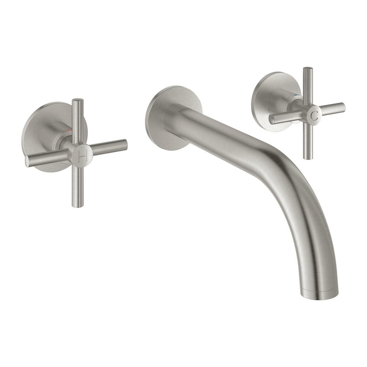 Umyvadlová baterie Grohe Atrio bez podomítkového tělesa supersteel 20164DC3 Grohe