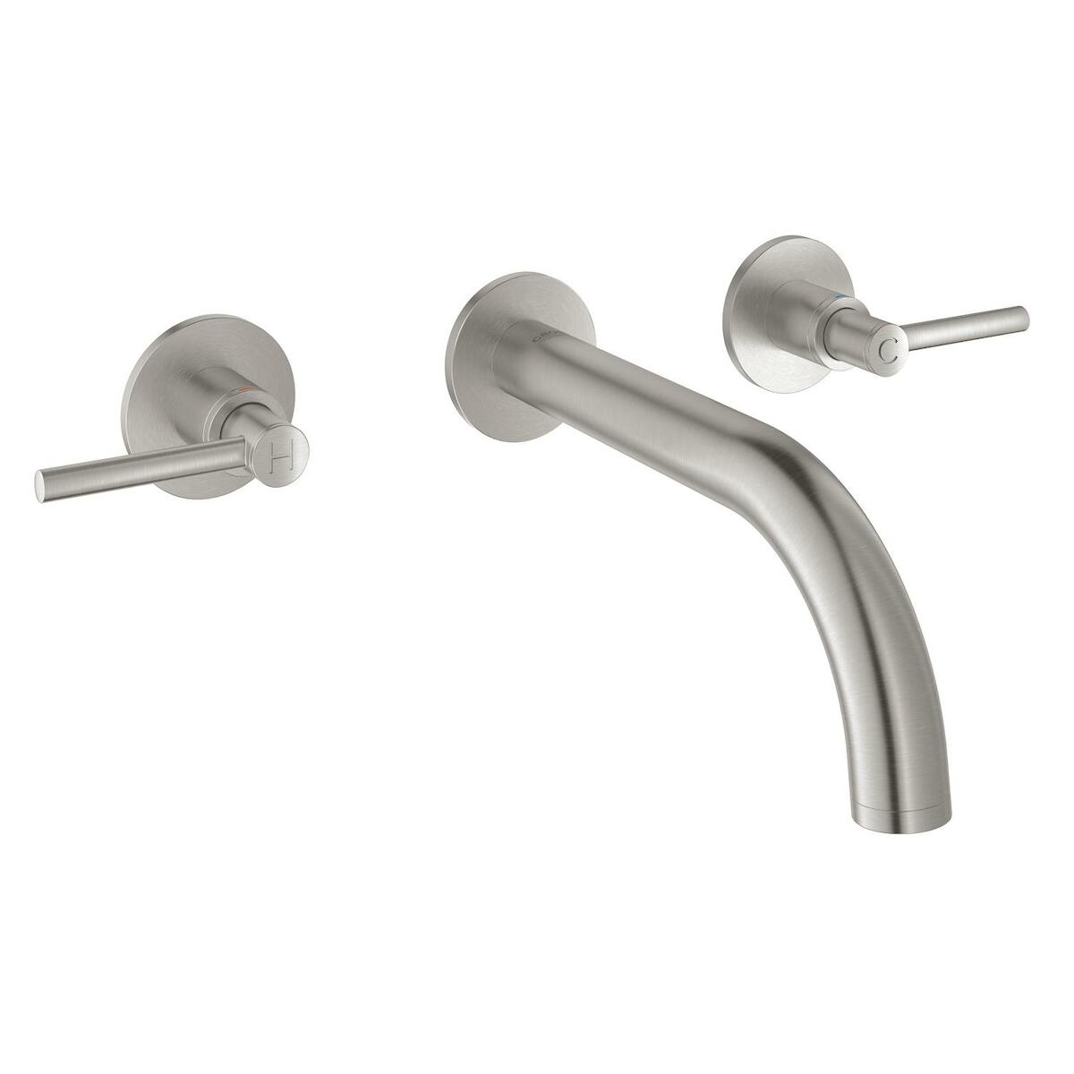 Umyvadlová baterie Grohe Atrio bez podomítkového tělesa supersteel 20169DC3 Grohe