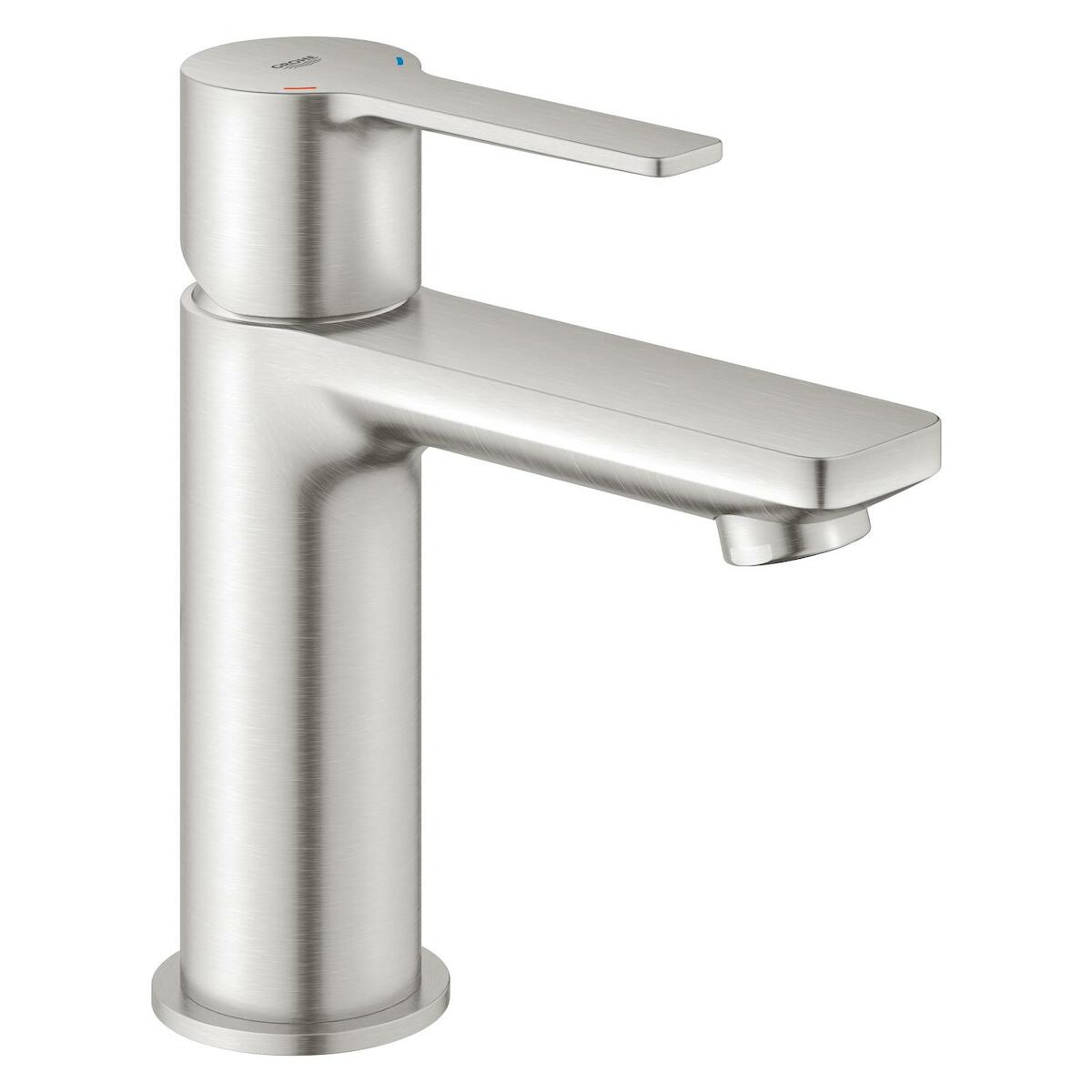 Umyvadlová baterie Grohe Lineare s clic-clacem supersteel 23791DC1 Grohe