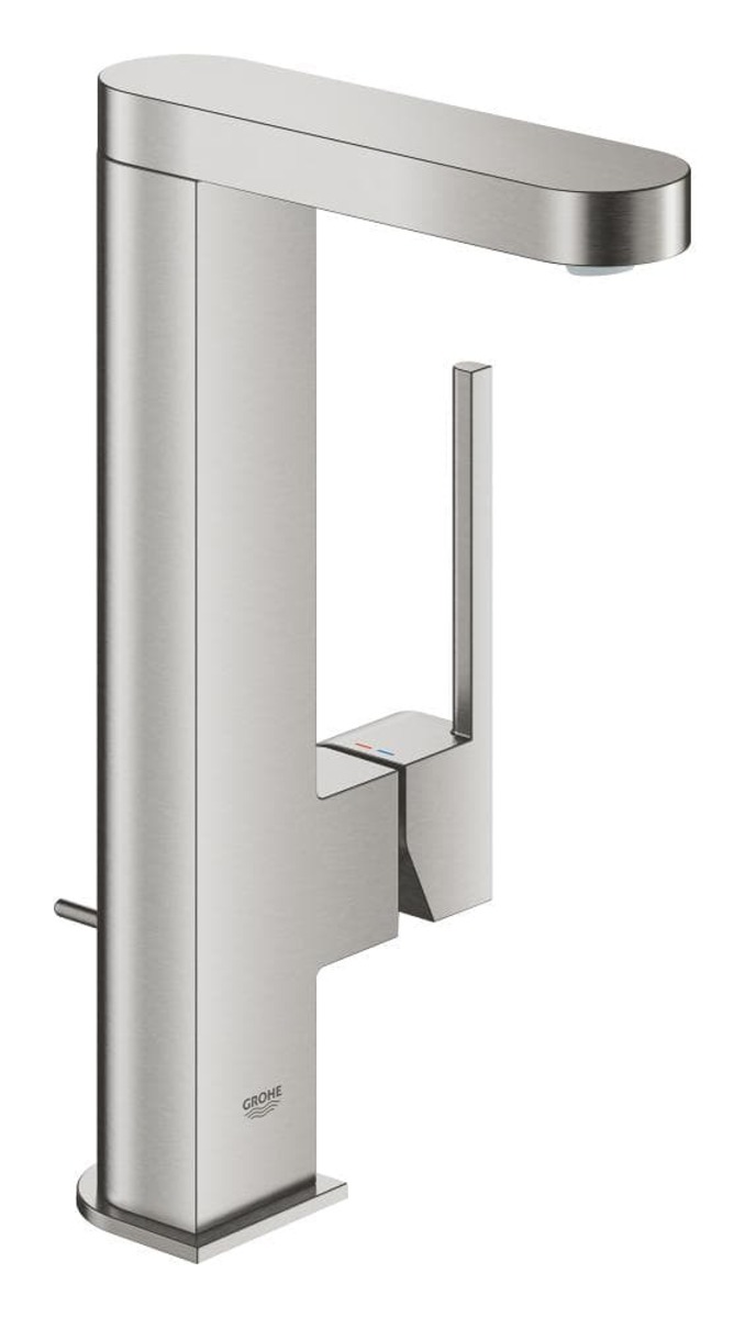 Umyvadlová vysoká baterie Grohe Plus s otočným ramínkem supersteel 23851DC3 Grohe