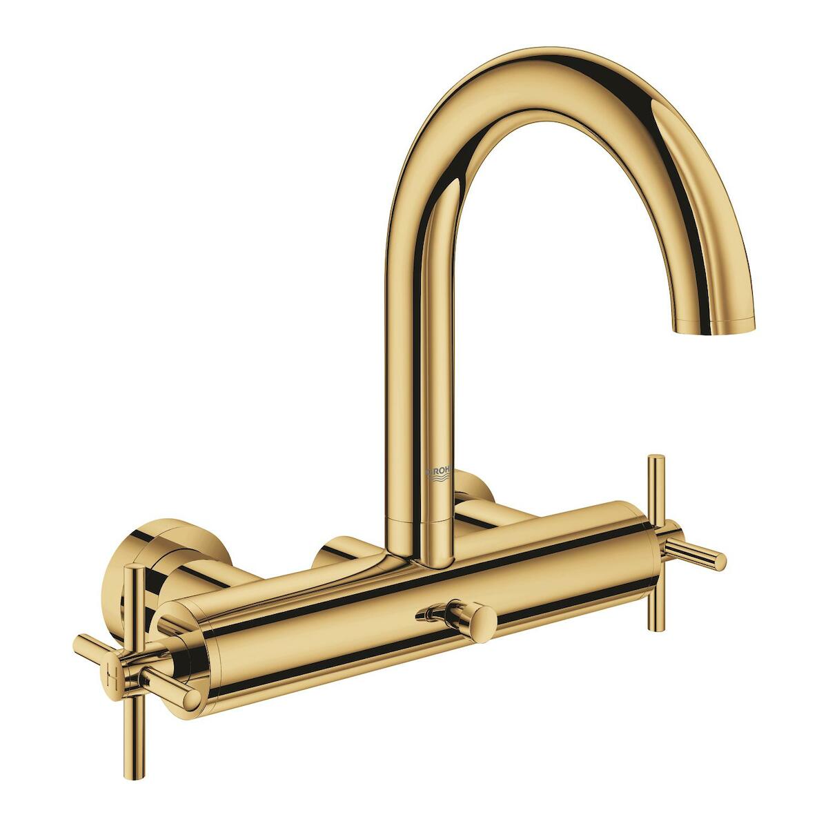 Vanová baterie Grohe Atrio bez sprchového setu 150 mm Cool Sunrise 25010GL3 Grohe