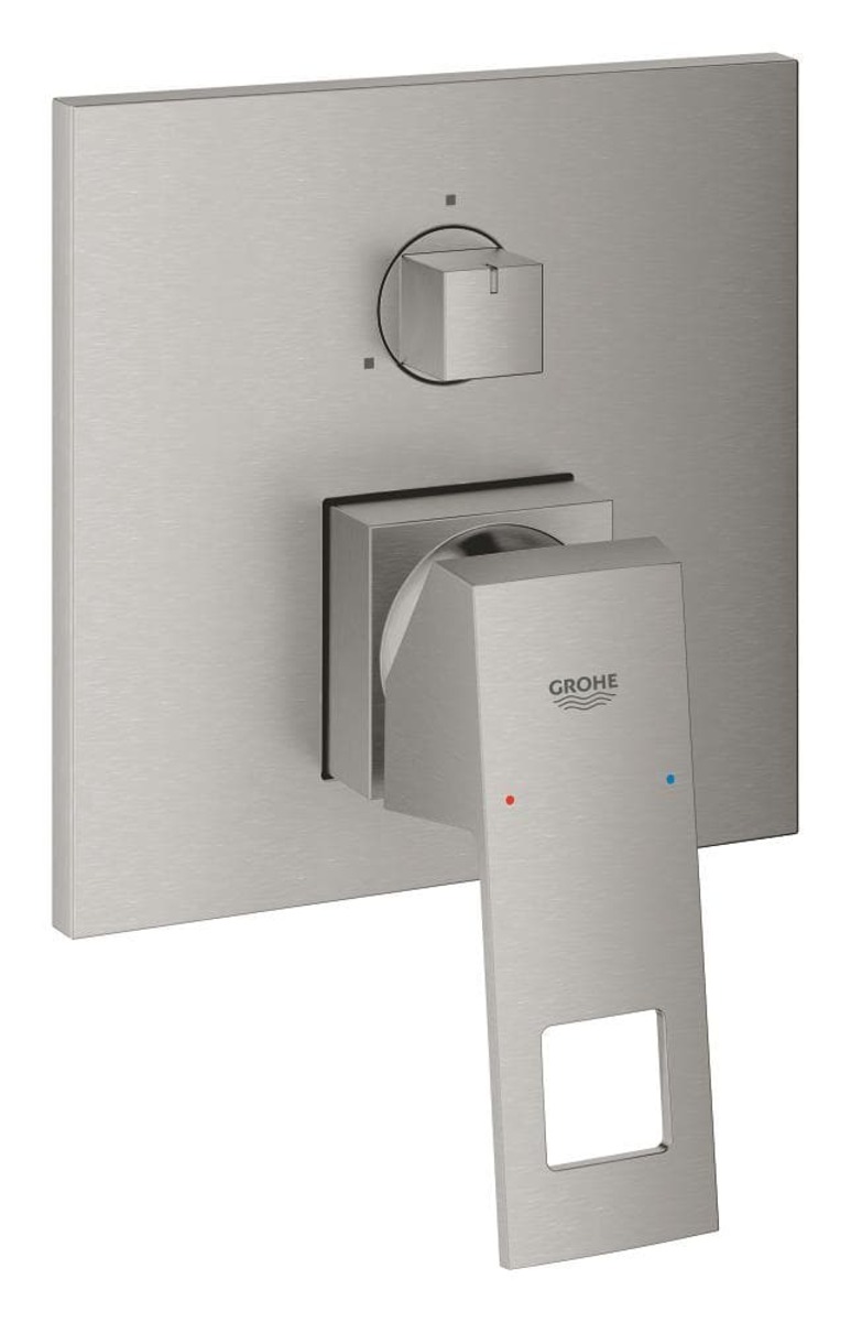 Vanová baterie Grohe Eurocube bez podomítkového tělesa supersteel 24094DC0 Grohe