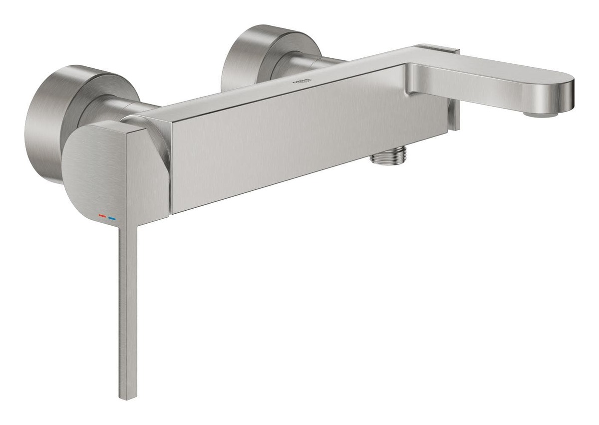 Vanová baterie Grohe Plus bez sprchového setu 150 mm supersteel 33553DC3 Grohe
