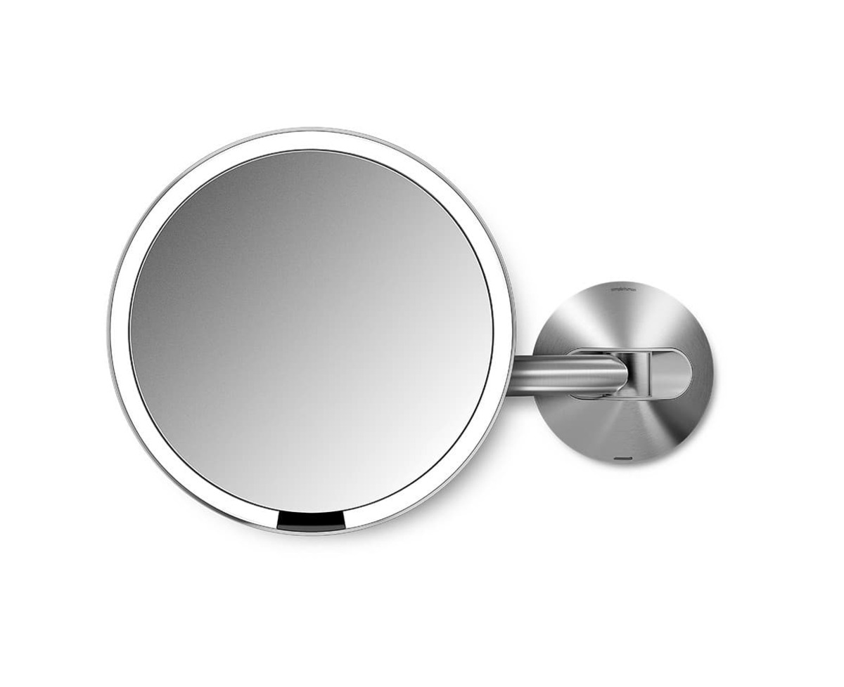 Kosmetické zrcátko Simplehuman Wall Kartáčovaná nerez ocel ST3002 Simplehuman