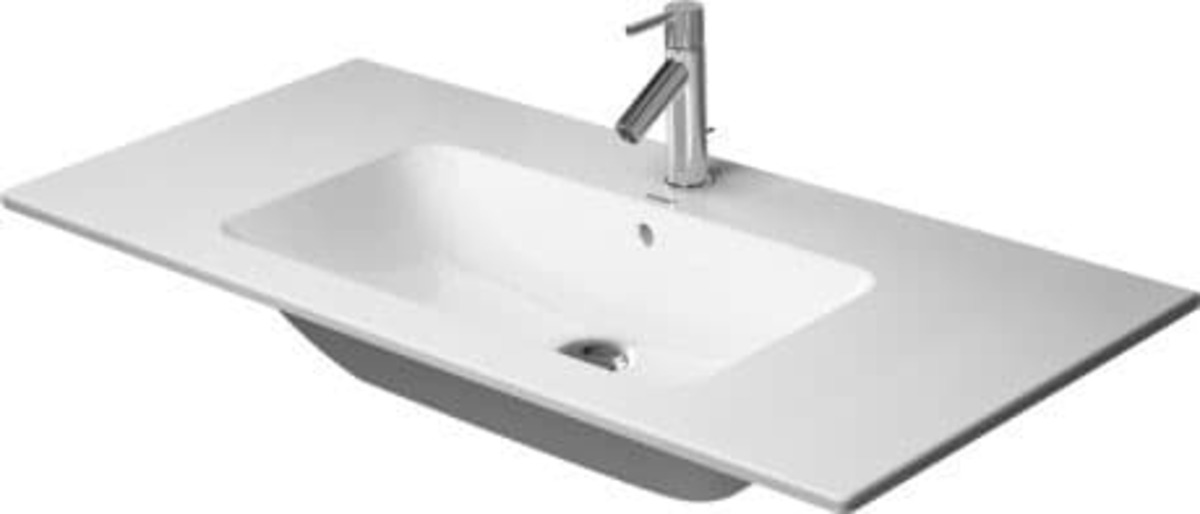 Nábytkové umyvadlo Duravit Me by Srarck 103x49 cm otvor pro baterii uprostřed 2336100000 Duravit