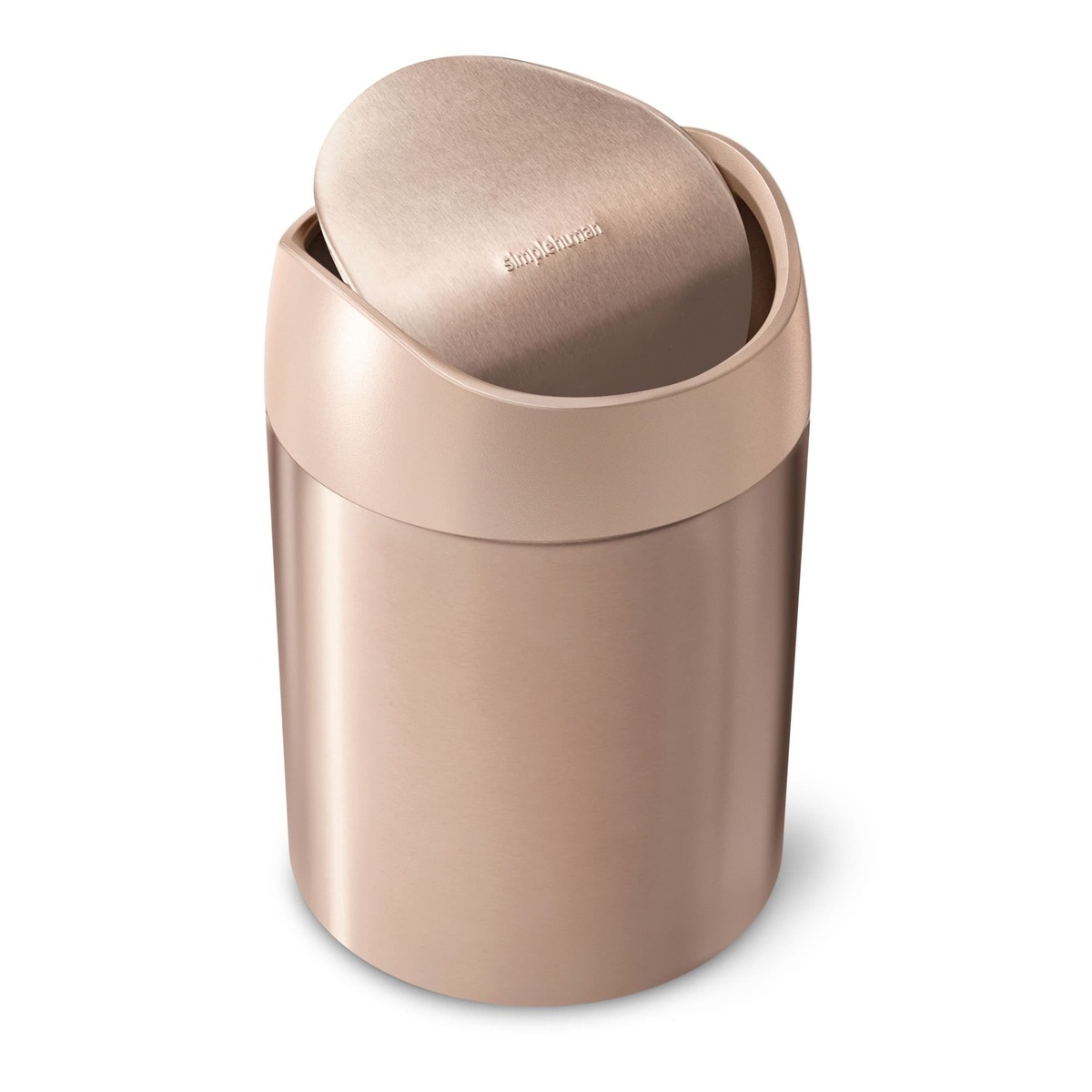 Odpadkový koš Simplehuman Mini bin Rose Gold nerez ocel CW2085 Simplehuman