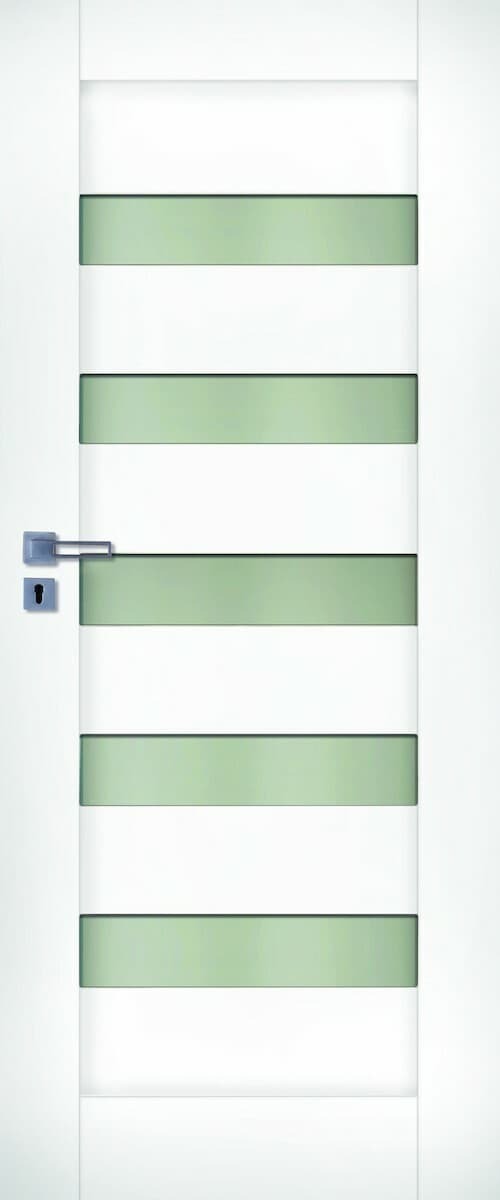 Posuvné interiérové dveře Naturel Accra 80 cm bílé ACCRABF80PO Naturel