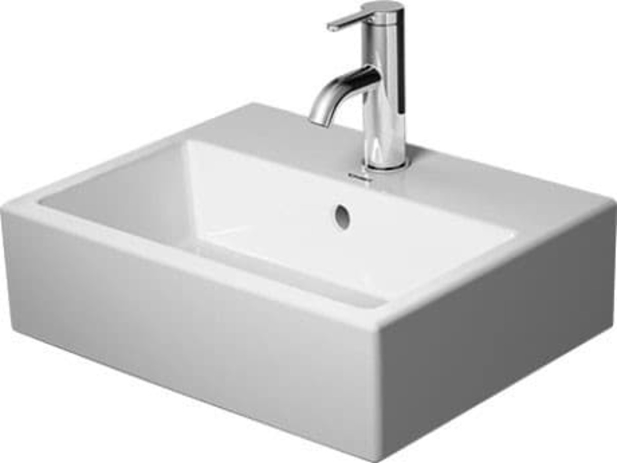 Umývátko Duravit Vero Air 45x35 cm otvor pro baterii uprostřed 0724450000 Duravit