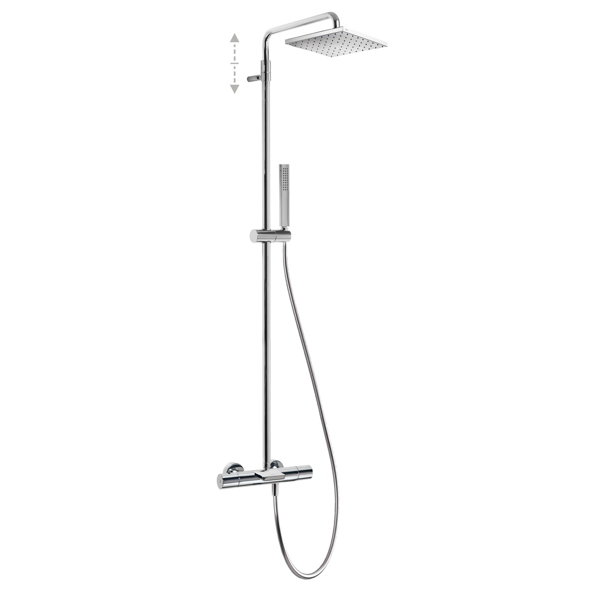 Vanová baterie TRES s vanovým setem 150 mm chrom 20531201 TRES