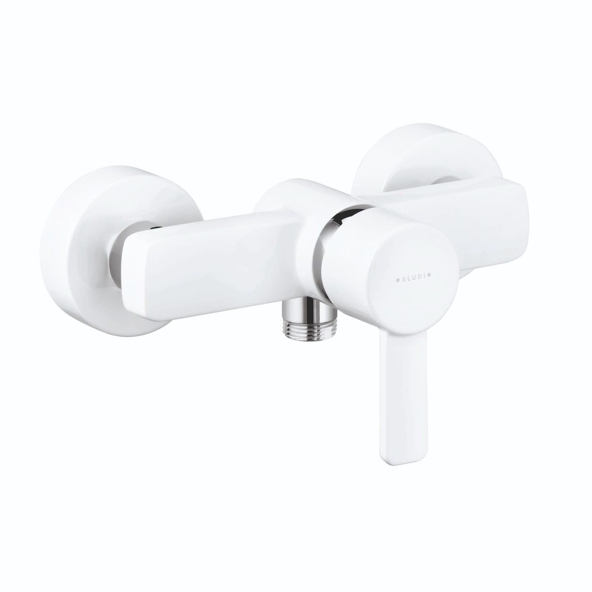 Sprchová baterie Kludi Zenta bez sprchového setu 150 mm Chrom/Bílá 388709175 NO BRAND