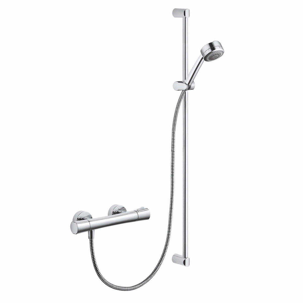 Sprchová baterie Kludi Zenta se sprchovým setem 150 mm chrom 6057705-00 Kludi