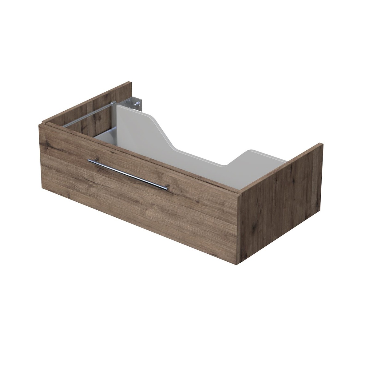 Koupelnová skříňka pod desku s 1 zásuvkou Naturel Ratio 90x26x50 cm dub Wellington ZB901Z26.D370 Naturel