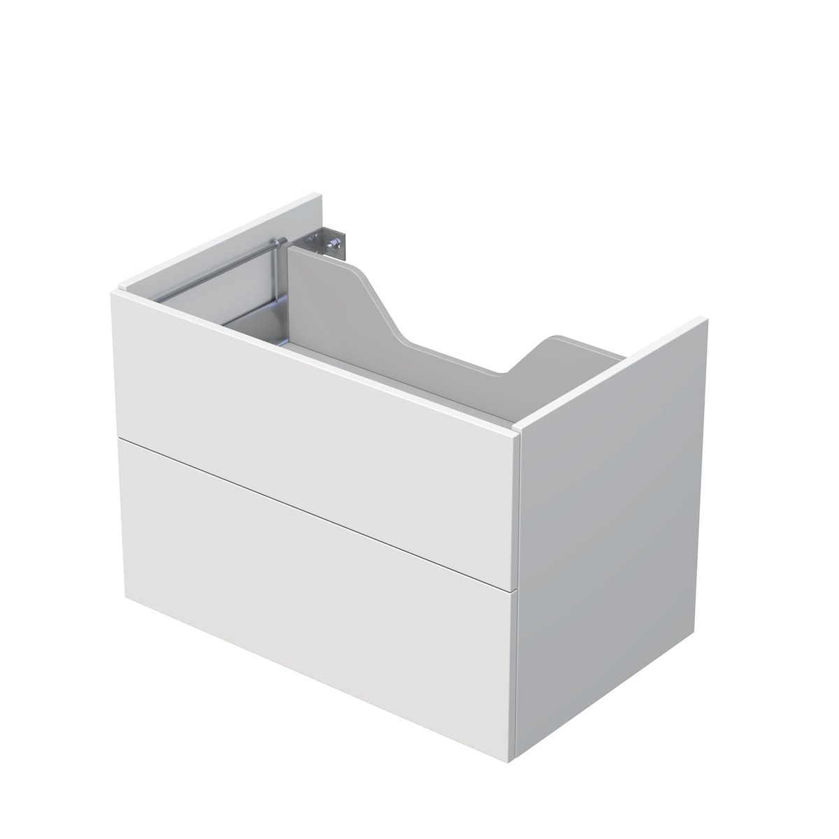 Koupelnová skříňka pod desku se 2 zásuvkami Naturel Ratio 80x56x50 cm bílá mat ZB802Z56PU.A3416 Naturel