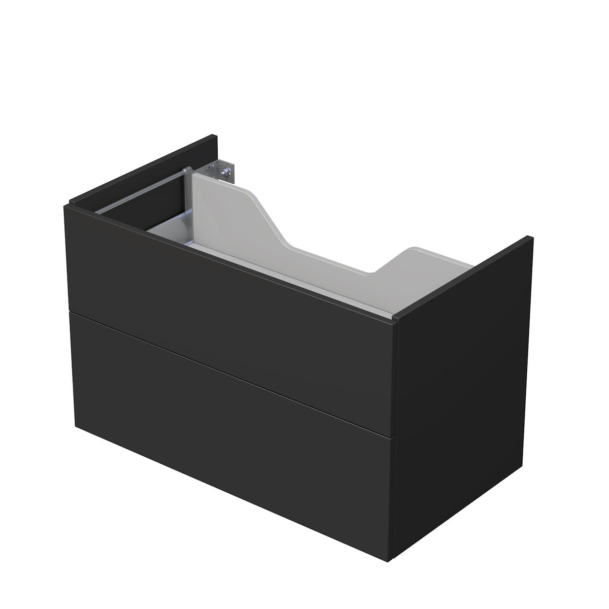Koupelnová skříňka pod desku se 2 zásuvkami Naturel Ratio 90x56x50 cm antracit mat ZB902Z56PU.A3396 Naturel