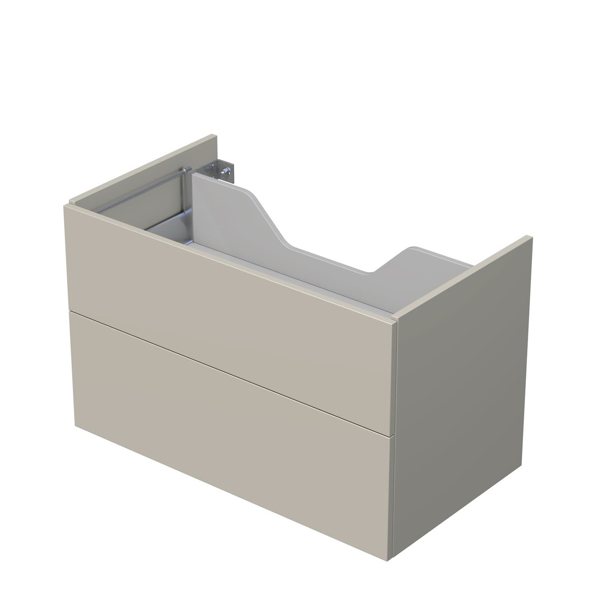 Koupelnová skříňka pod desku se 2 zásuvkami Naturel Ratio 90x56x50 cm kašmír mat ZB902Z56PU.A3746 Naturel